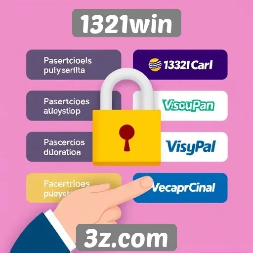 Métodos de pagamento disponíveis no 1321win